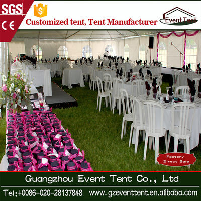 China Durable Popular Aluminium Colorful Wedding Party Tent Nigeria Style supplier