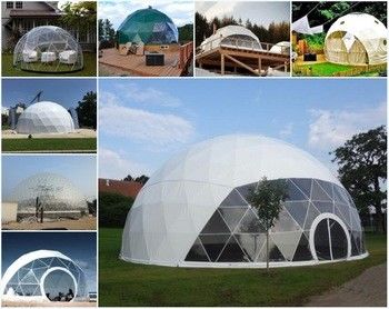 China 6m Small Igloo Garden Dome Tent Outdoor Exhibition / Trade Show Tent supplier