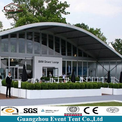 China Commercial Party Tents , Wedding Ceremony Clearspan Marquee With ABS Solide supplier