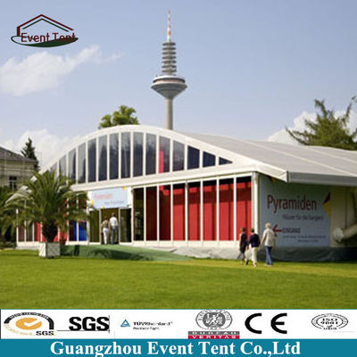 China Customized 25x80m Arch Large Outdoor Tent , Event / Exhibition Tents supplier