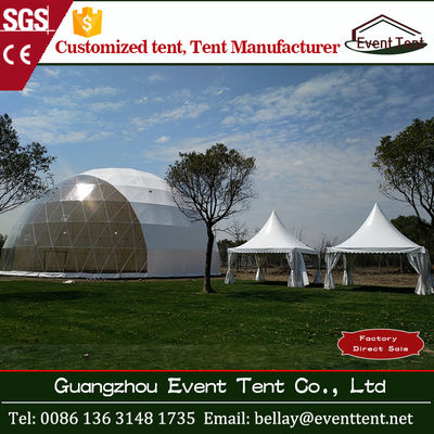 China 30m diameter white large wedding marquee tent with hot dip galvanize steel pipe supplier