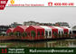 Professional big Top Party Tent , Customized Outdoor Tent With red roof supplier
