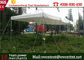 Pop Up Canopy Tent With Aluminum Frame , Second Hand Camping Tents Windproof supplier