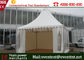 Solar Power Folding Camping Tent White , Luxury Sun Shade Tent For Beach supplier