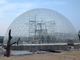 4 - 60 Meter Large Transparent Geodesic Event Dome Tent Fire Retardant supplier