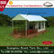 Trade Show / Wedding Part 6mx6m Luxury Camping Tent With Clear Glass Walls supplier