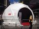 Fire Ratardant Steel Hexagonal Geodesic Dome Shelter Tent 20 Diameter supplier